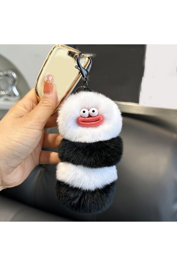 Cute Keychain for Girls Boys Plush Keyring for Backpack Car Wallet Accessories Gifts for Her Him Birthday Christmas