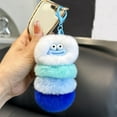 thumbnail image 1 of Cute Keychain for Girls Boys Plush Keyring for Backpack Car Wallet Accessories Gifts for Her Him Birthday Christmas, 1 of 6