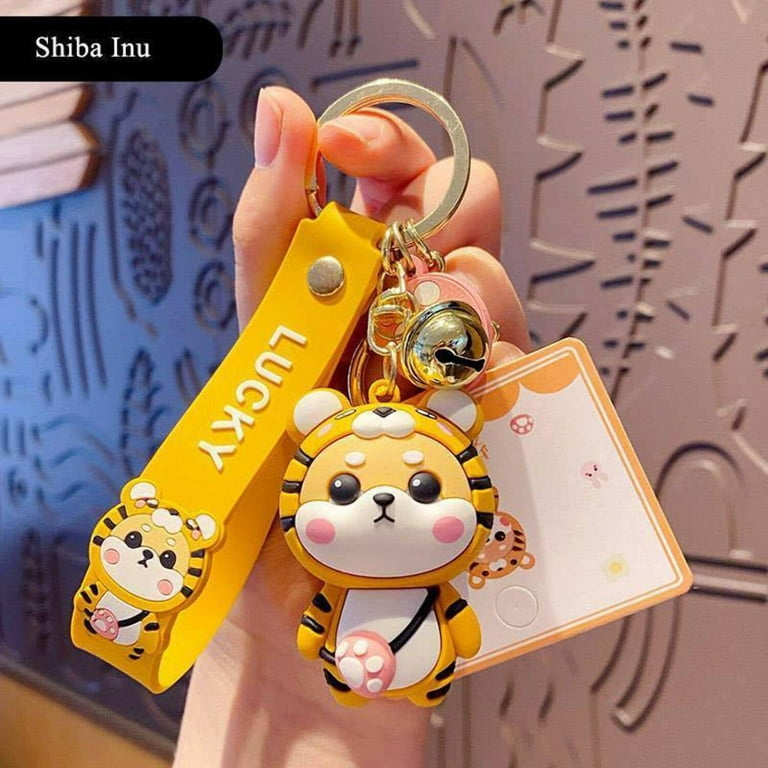 Cute Keychains for Car Keys Shiba Inu Walmart