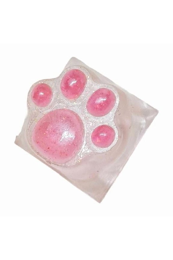 Cute Kitten Claw Keycap Translucent for Mechanical Keyboard Switches for Gaming