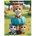 thumbnail image 1 of Cute Kitten Overload Coloring Book, (Paperback), 1 of 1