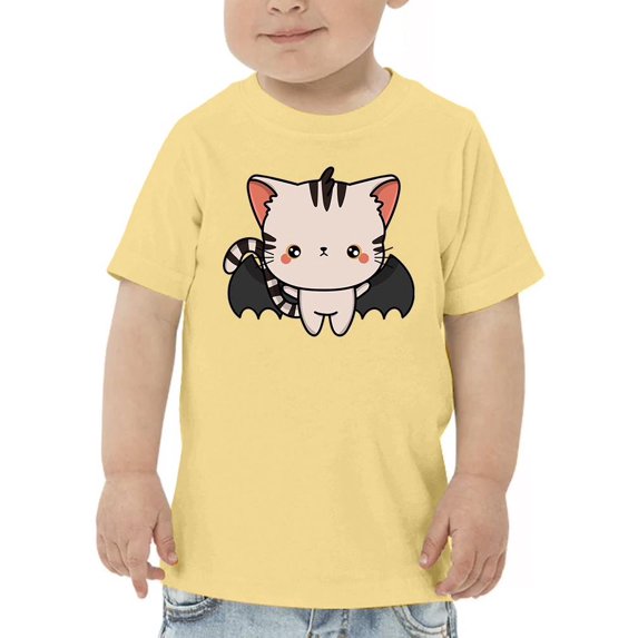 Cute Kittyboo In Vampire Costume T-Shirt Toddler -Image by Shutterstock, 3 Toddler