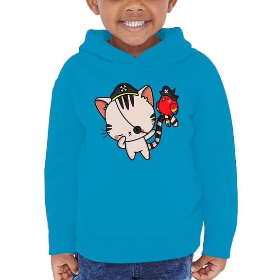 Cute Kittyboo Pirate Costume Hoodie Toddler -Image by Shutterstock,  4 Toddler