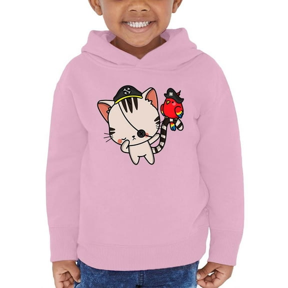 Cute Kittyboo Pirate Costume Hoodie Toddler -Image by Shutterstock, 5 Toddler