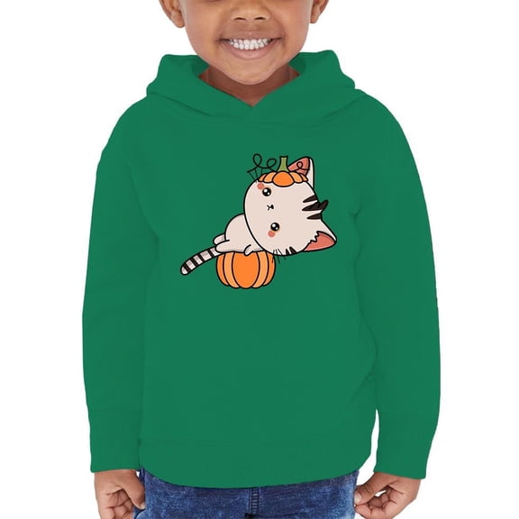 Cute Kittyboo Pumpkin Costume Hoodie Toddler -Image by Shutterstock, 2 Toddler