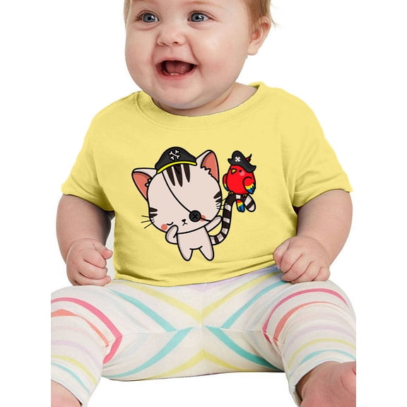 Cute Kittyboo W Pirate Costume T-Shirt Infant -Image by Shutterstock,  24 Months