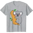 thumbnail image 1 of Cute Koala Bear Softstyle Unisex T-Shirt,Sport Grey Color,Size YM, 1 of 5