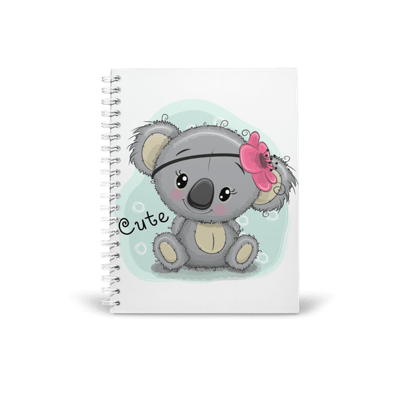 Cute Koala Bear Writing Journal/Notebook