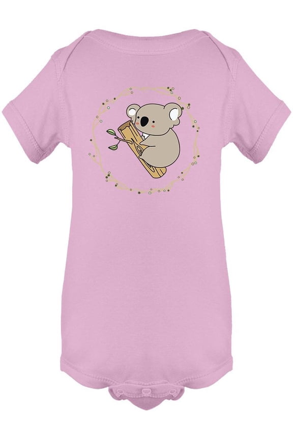 Cute Koala Climb The Tree Bodysuit Infant -Image by Shutterstock,  Newborn