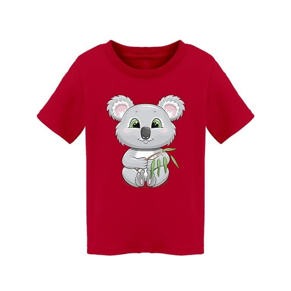 Cute Koala Eucalyptus T-Shirt Toddler -Image by Shutterstock,  4 Toddler