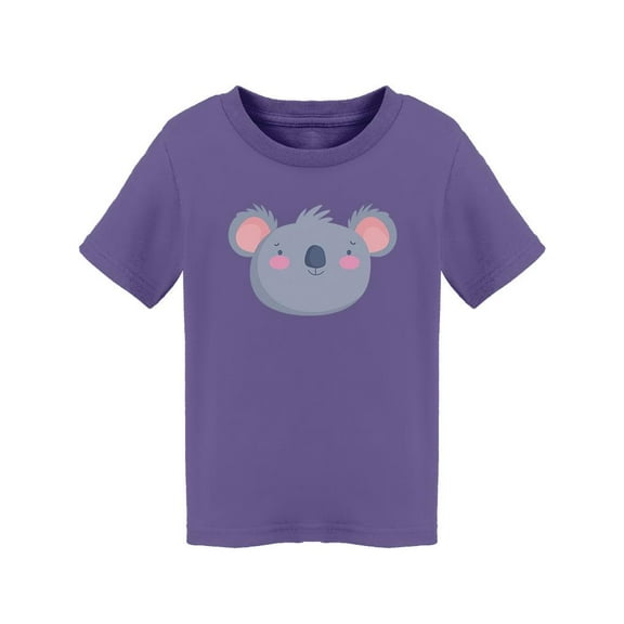 Cute Koala Face Design T-Shirt Toddler -Image by Shutterstock,  3 Toddler
