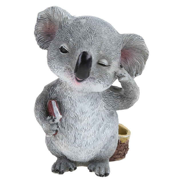 Cute Koala Figurines Glasses Holder Resin Statues Sunglasses Eyeglasses