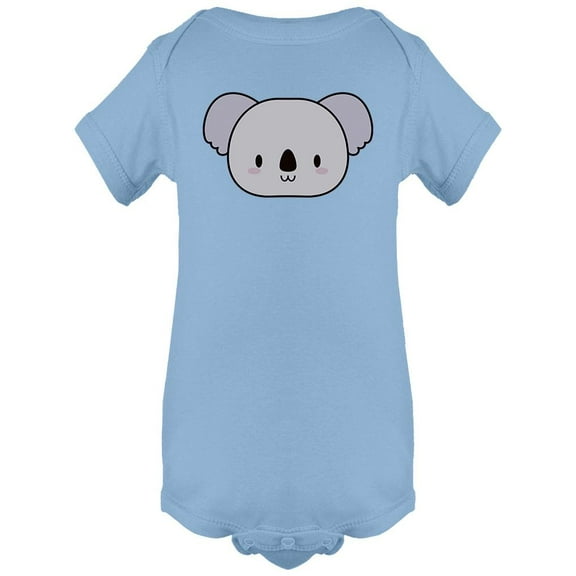 Cute Koala Head Graphic Bodysuit Infant -Image by Shutterstock,  24 Months