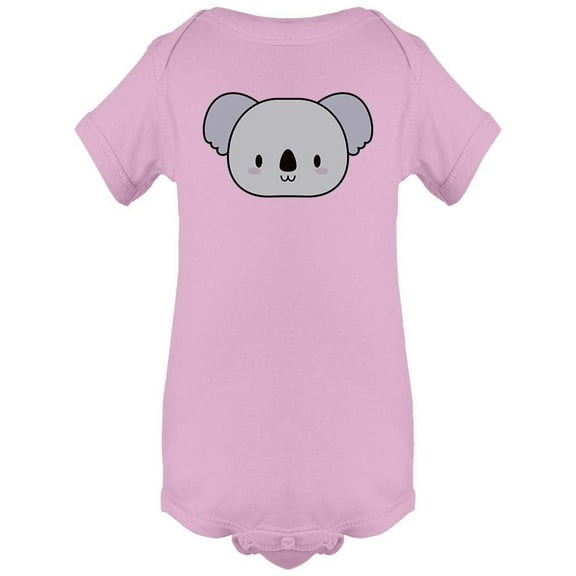 Cute Koala Head Graphic Bodysuit Infant -Image by Shutterstock,  6 Months