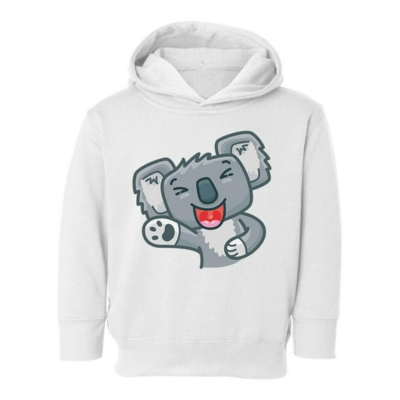 Cute Koala Laughing Hoodie Toddler -Image by Shutterstock, 4 Toddler