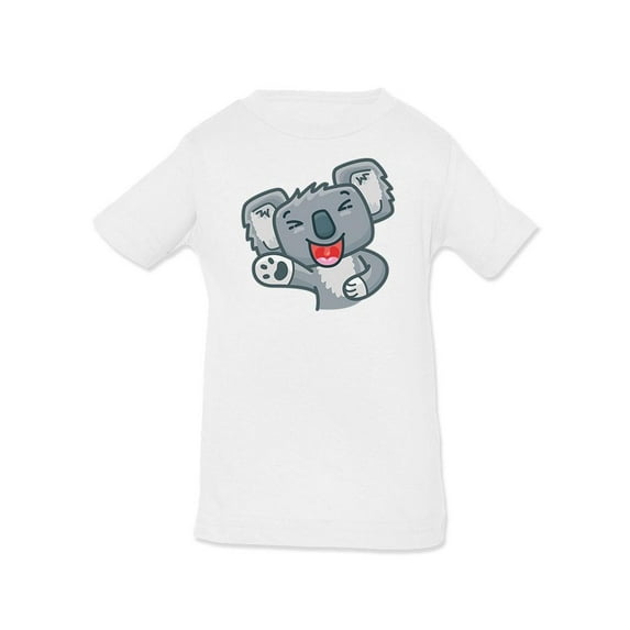 Cute Koala Laughing T-Shirt Infant -Image by Shutterstock, 18 Months
