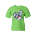 thumbnail image 1 of Cute Koala Laughing T-Shirt Juniors -Image by Shutterstock,  x-Small, 1 of 4