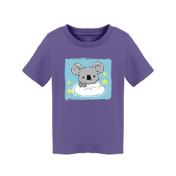 Cute Koala On A Cloud T-Shirt Toddler -Image by Shutterstock,  2 Toddler