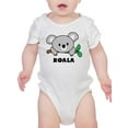 thumbnail image 1 of Cute Koala On Branch  Bodysuit Infant -Image by Shutterstock,  24 Months, 1 of 4