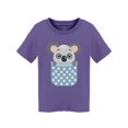 thumbnail image 1 of Cute Koala Peeking Inside Pocket T-Shirt Toddler -Image by Shutterstock,  2 Toddler, 1 of 2