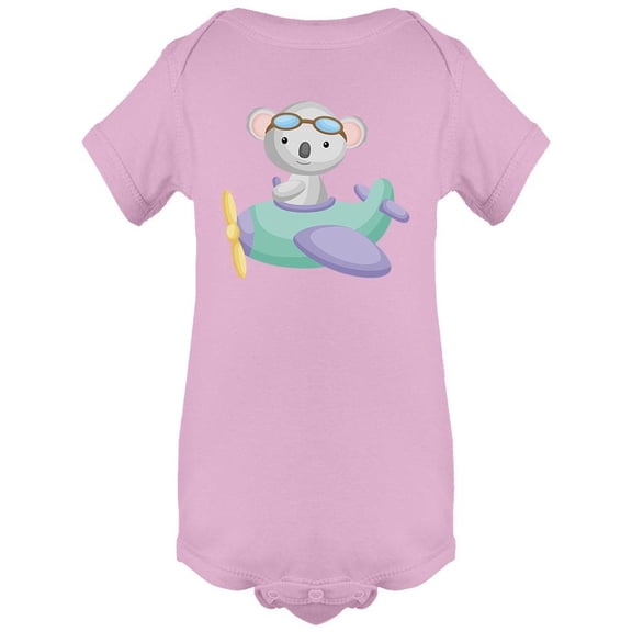 Cute Koala Pilot Bodysuit Infant -Image by Shutterstock, 24 Months
