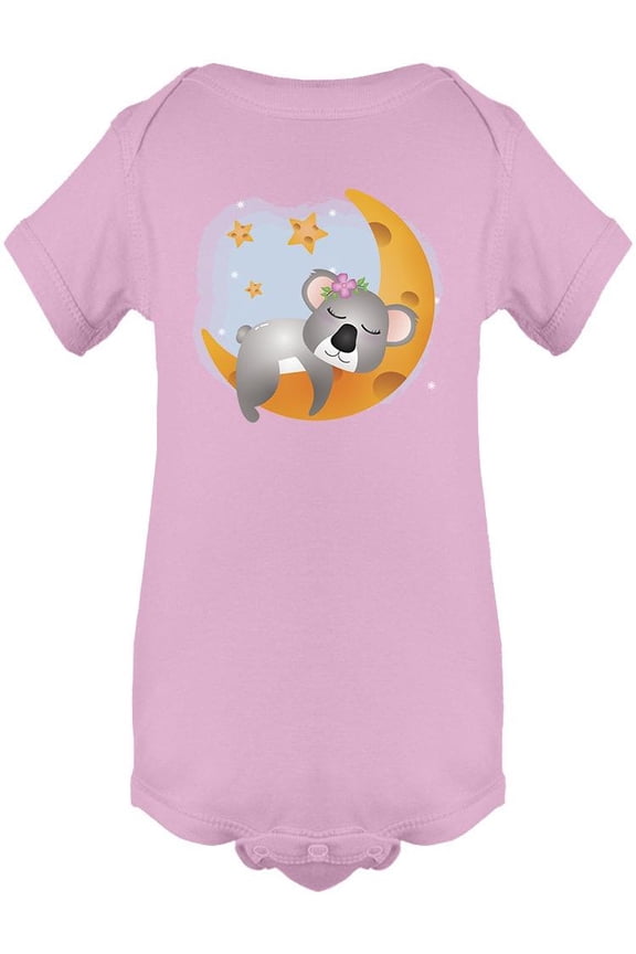 Cute Koala Sleeping In The Sky Bodysuit Infant -Image by Shutterstock, Newborn