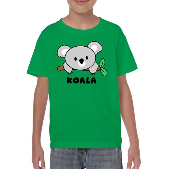 Cute Koala T-Shirt Juniors -Image by Shutterstock, Small