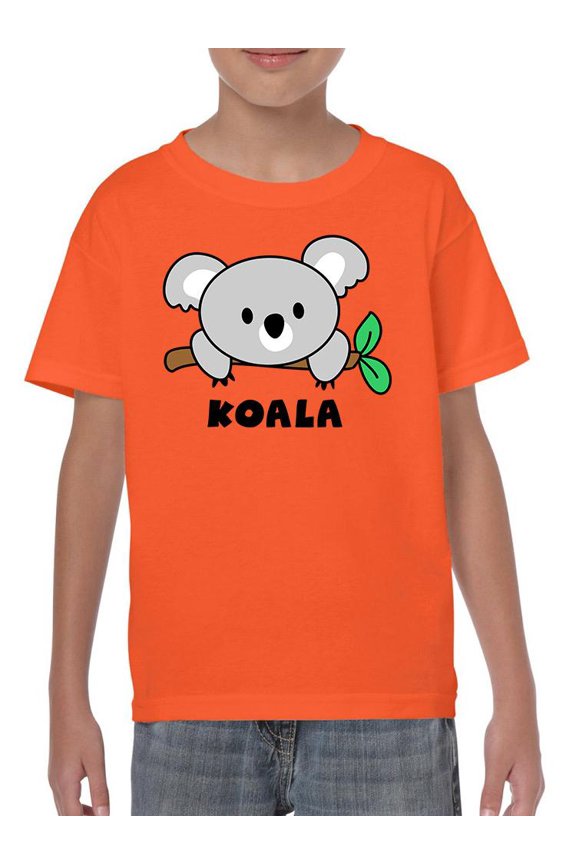 Cute Koala T-Shirt Juniors -Image by Shutterstock, Small