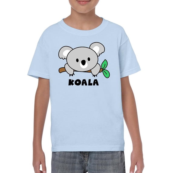 Cute Koala T-Shirt Juniors -Image by Shutterstock, x-Small