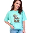 thumbnail image 1 of Cute Koala T-Shirt, I'm Not Lazy Graphic Tee, Adorable Animal Shirt, Funny Slogan T-Shirt, Unique Gift for Animal Lovers, Casual Wear, Chalky Mint Comfort Colors T-Shirt, 2XL, 1 of 1
