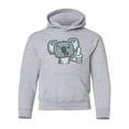 thumbnail image 1 of Cute Koala Thumb Up Hoodie Juniors -Image by Shutterstock,  Medium, 1 of 4