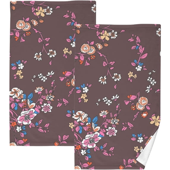 Cute Koala Towels 2 Piece Cotton Hand Towels, Ultra Soft and Highly Absorbent,Decorative Fingertip Face Towel for Bathroom Hotel, Gym and Spa 28 X 16 Inches