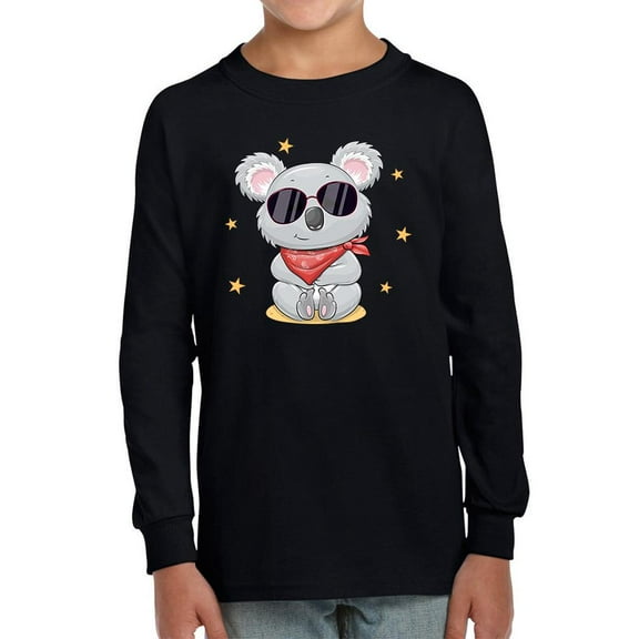 Cute  Koala W Red Scarf Long Sleeve Toddler -Image by Shutterstock,  4 Toddler