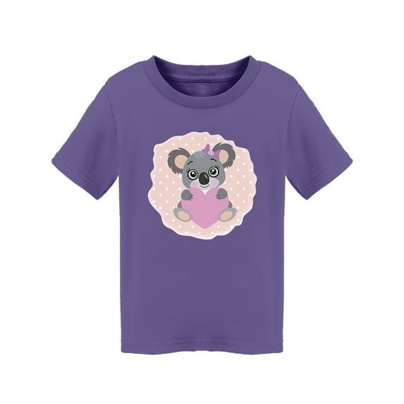 Cute Koala With Heart T-Shirt Toddler -Image by Shutterstock, 2 Toddler