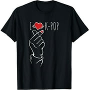 Cute Korean Finger Heart - Saranghae T-Shirt