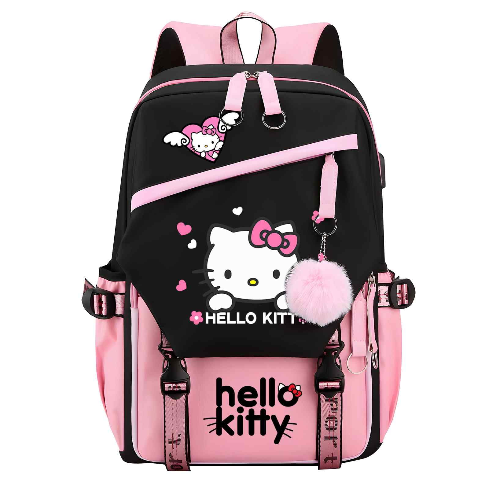 Cute Kuromi Cinnamoroll Backpack Anime Backpacks Travel Backpacks Cute Kuromi Cinnamoroll Backpack Anime Backpacks Travel Backpacks