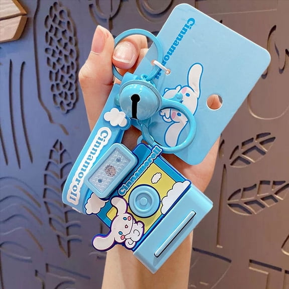 Cute Kuromi Keychains & Pendants - Cute Kawaii Key Rings for Girls & Boys, Car & Backpack Accessories