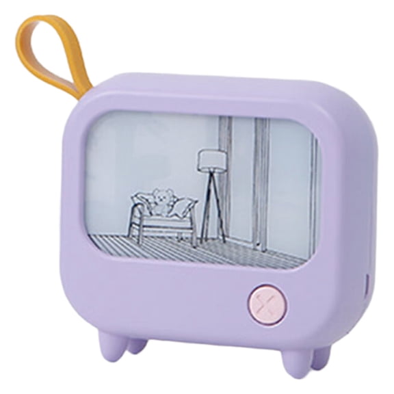 Cute LED Night Light Kids Table Lamp Mini Room Decoration Birthday Gift TV Painting Design Atmosphere Lighting