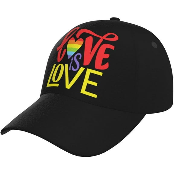 Cute LGBT Hats Rainbow LGBT Gay Pride Baseball Cap Women Men Adjustable Baseball Trucker Hats