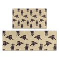 thumbnail image 1 of Cute Labrador Kitchen Rugs Sets Of 2,Anti Fatigue Kitchen Mat Rugs Non Slip Washable,Decorative Kitchen Floor Mats for Kitchen,Sink,Laundry,17"x30"+17"x47", 1 of 7