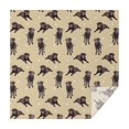 thumbnail image 1 of Cute Labrador Square Tablecloth,Waterproof Square Table Cover,Wipeable Spillproof Washable Table Cover for Home Kitchen Party Decor 52"x52"(132x132cm), 1 of 1