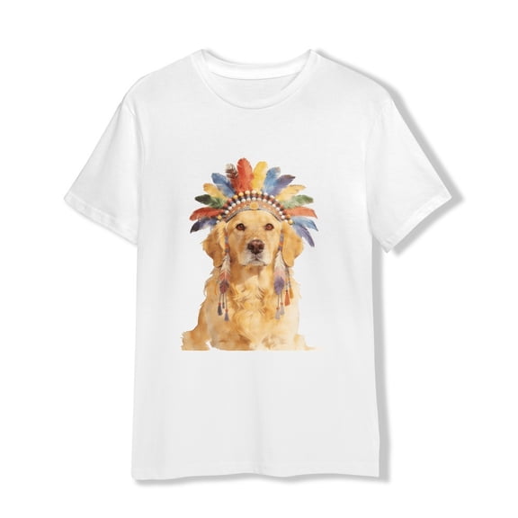Cute Labrador T-shirt, Indian Funny T-shirt, Quirky Novel Short Sleeves, Gift for Labrador Lovers, Family Friends