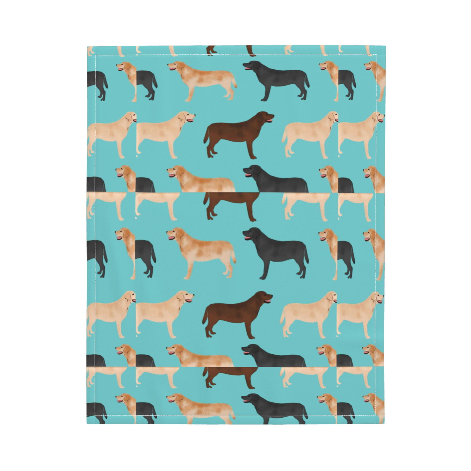 Black lab baby blanket hotsell