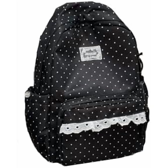 Cute Lace Backpack Coquette Aesthetic Backpack Large Laptop Daypack Supplie with Bow