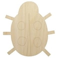 thumbnail image 1 of Cute Ladybug Wood Shape Unfinished Piece Cutout Craft DIY Projects - 6.25 Inch Size - 1/8 Inch Thick, 1 of 7
