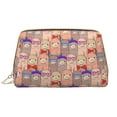 thumbnail image 1 of Cute Lamas Makeup Bag, Large Capacity Travel Cosmetic Bag for Women Girls- Travel Toiletry Bag Leather Portable Waterproof Makeup Case Organizer with Handle, 1 of 4