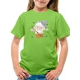 thumbnail image 1 of Cute Lamb In Basket T-Shirt Juniors -Image by Shutterstock,  Large, 1 of 4