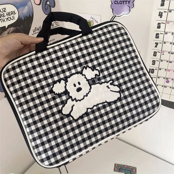 Cute Laptop Bag Sleeve Handbag 12 13.3 13.6 14 Inch Table Carry Case Computer Cover Bags for Macbook Air Ipad Pro 10.5 11 12.9
