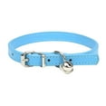thumbnail image 1 of Cute Leather Cat Collar with Bell – Reflective & Adjustable Kitten Collar with Safety Breakaway Strap – Fashionable Pet Collar for Small & Large Cats, Boy & Girl Kittens, and Puppies, 1 of 6