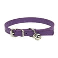 thumbnail image 1 of Cute Leather Cat Collar with Bell – Reflective & Adjustable Kitten Collar with Safety Breakaway Strap – Fashionable Pet Collar for Small & Large Cats, Boy & Girl Kittens, and Puppies, 1 of 6